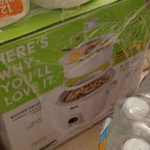 Roma Green and White Rice Cooker Nwt